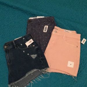 Women's Shorts (Set of 3) - Old Navy - NWT